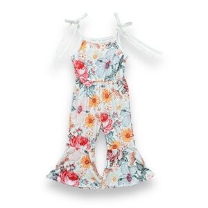 Toddler Girl Floral Romper